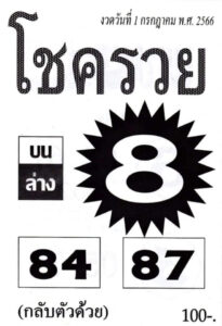 แม่นสุดหวยโชครวย 1-7-66